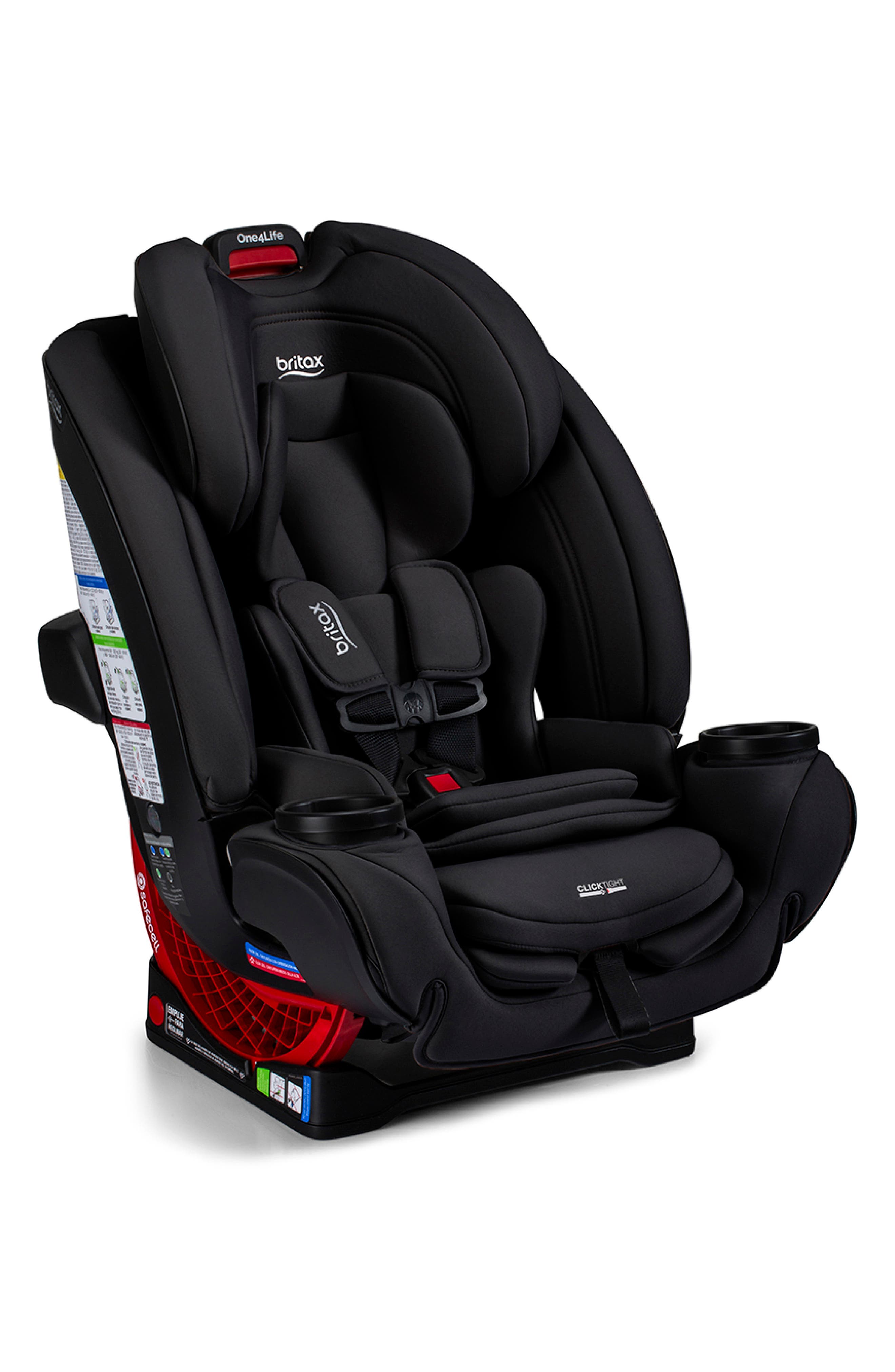 britax frontier clicktight convert to booster Car Seat use:tactical color:Package Calypso Salmon Run 8'0