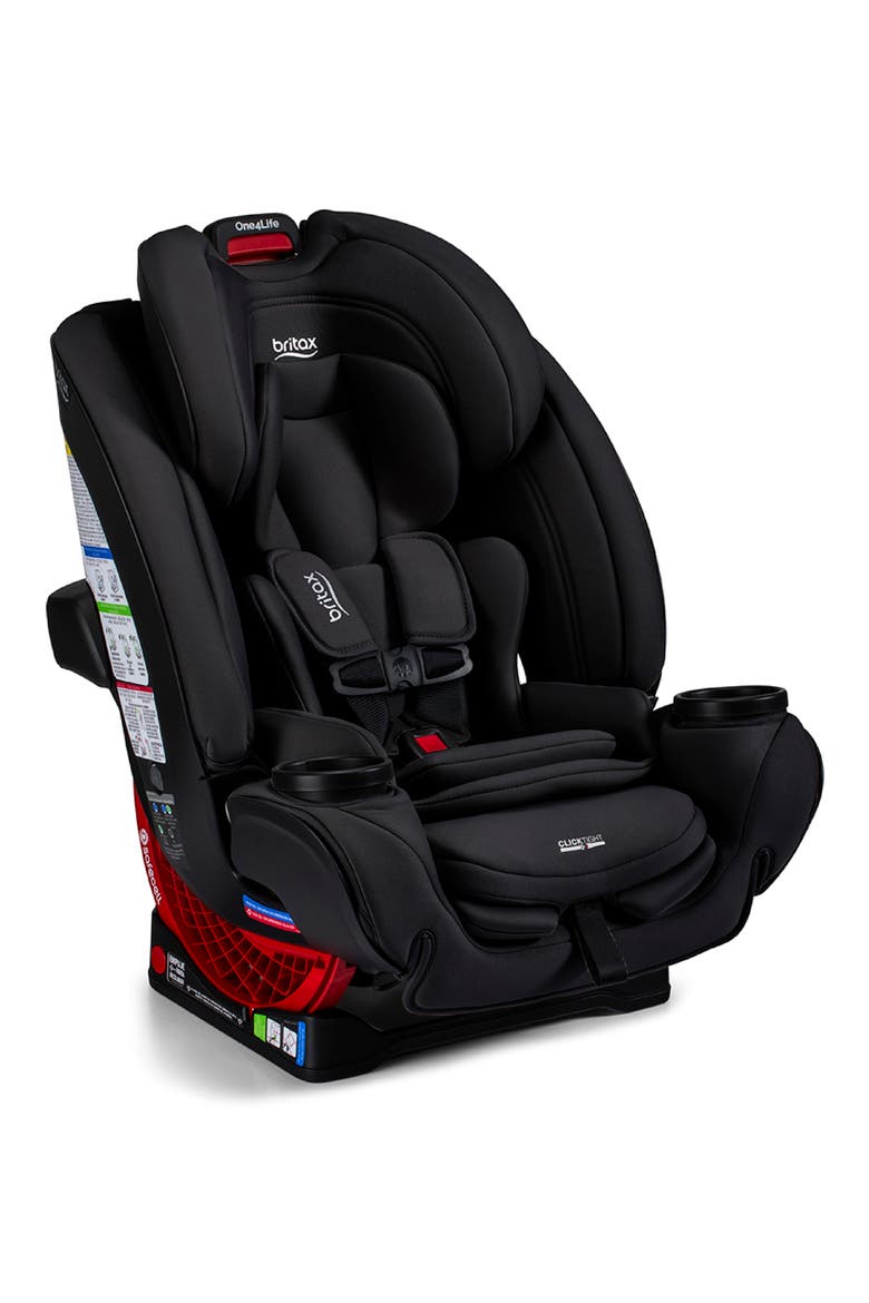 One4Life® ClickTight® All-in-One Car Seat & Booster Combo, Main, color, RAVEN BLACK