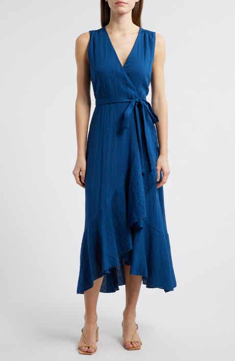 Sam Edelman Sleeveless Faux Wrap Dress