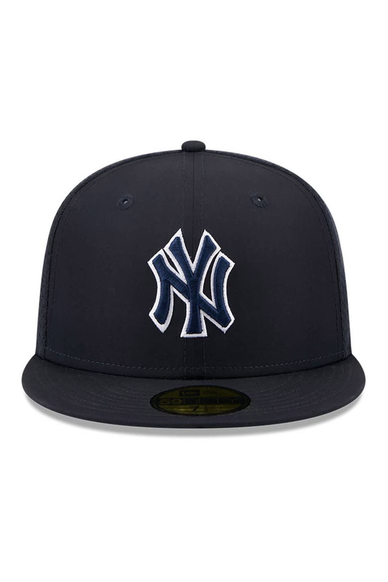 Men's New Era Navy New York Yankees 2026 Batting Practice 59FIFTY Fitted Hat, Alternate, color, Navy