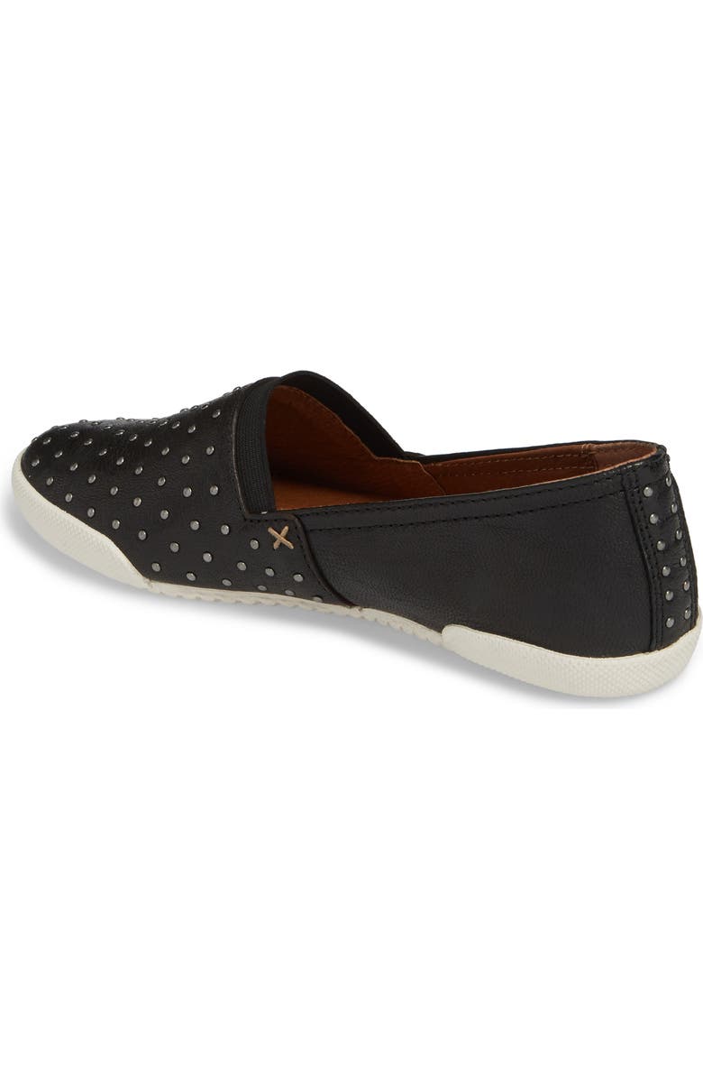 Frye Melanie Stud Slip-On Sneaker, Alternate, color,