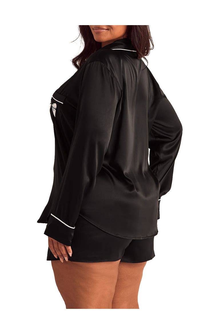 Sammie Pajama Set, Alternate, color, Black
