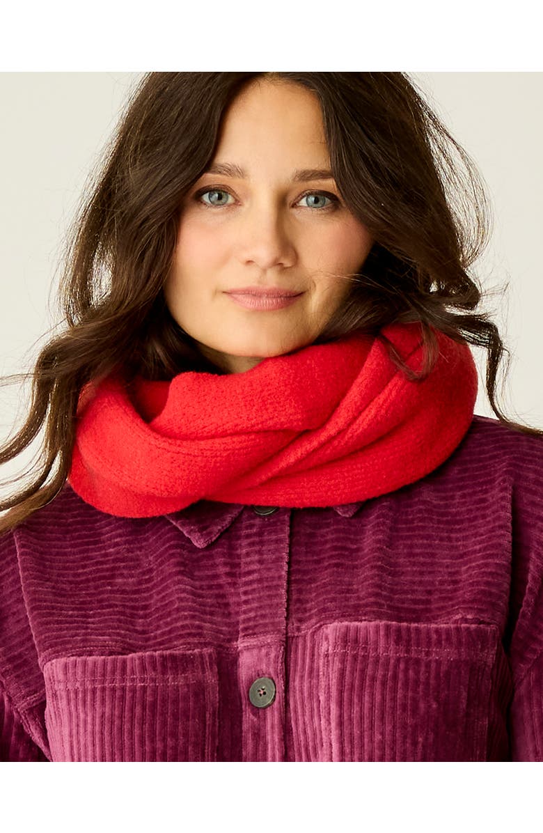 Carve Designs Margot Scarf, Main, color, Poinsettia