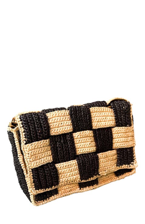 Cracky Raffia Bag