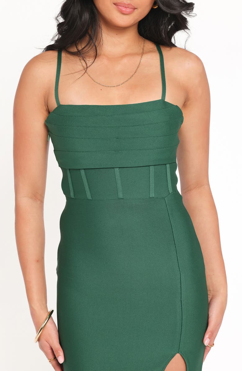 Petal & Pup Louisa Maxi Dress, Alternate, color, Emerald Green