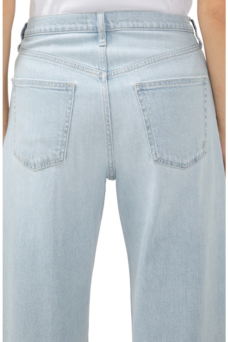 Be Easy Drawstring Jeans, Alternate, color, INDIGO