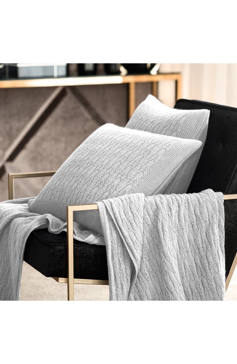 Togas Holty Decorative Pillow, Alternate, color, Grey