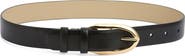 Givenchy Round Buckle Leather Belt