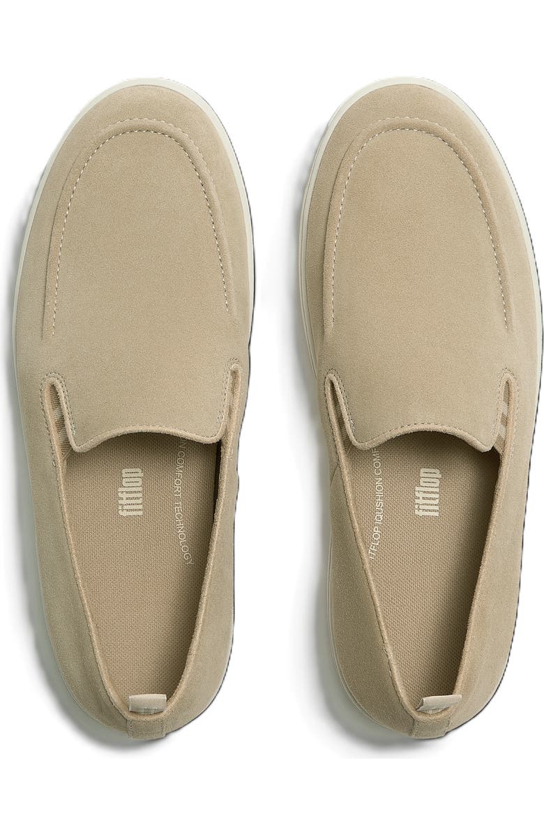 FitFlop Craft Q Mens Loafers, Alternate, color, Faded Sand