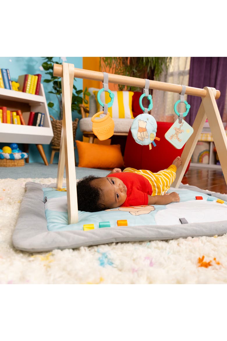 Disney Baby WINNIE THE POOH Once Upon a Tummy Time Activity Gym, Alternate, color, MULTICOLORED