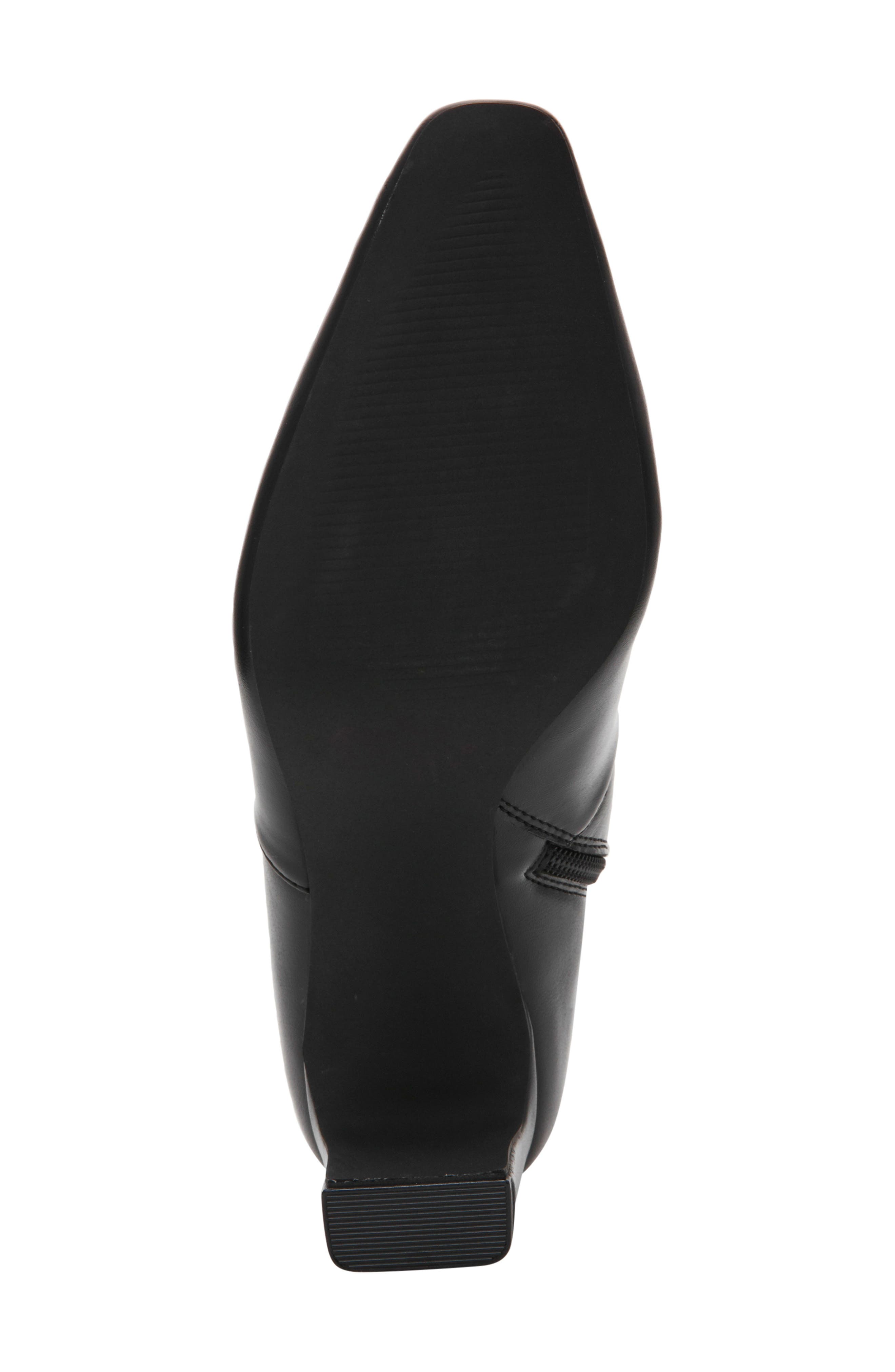Corbin Knee High Faux Leather Boot, Alternate, color, BLACK SMOOTH
