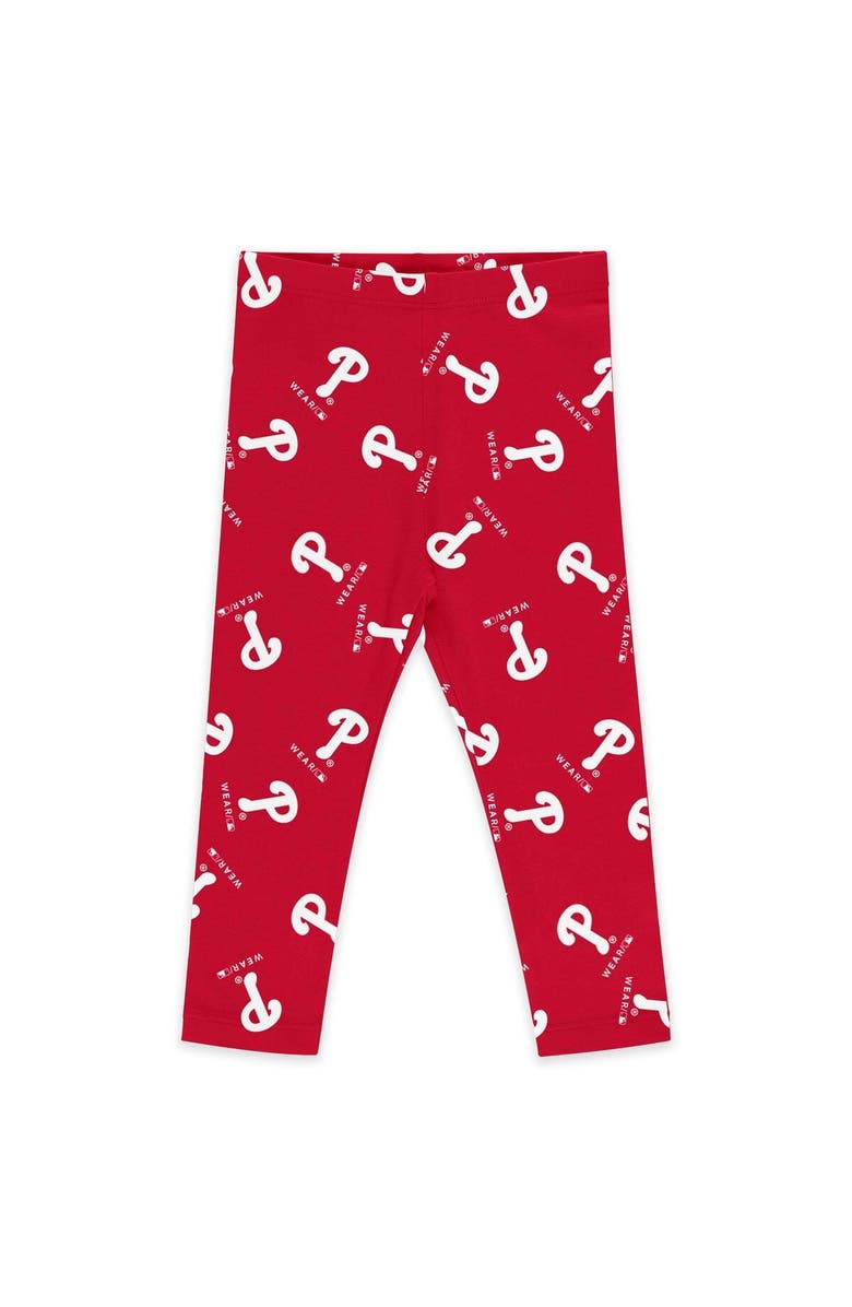 WEAR by Erin Andrews Girls Newborn & Infant WEAR by Erin Andrews Philadelphia Phillies Three-Piece Tutu Set, Alternate, color, 