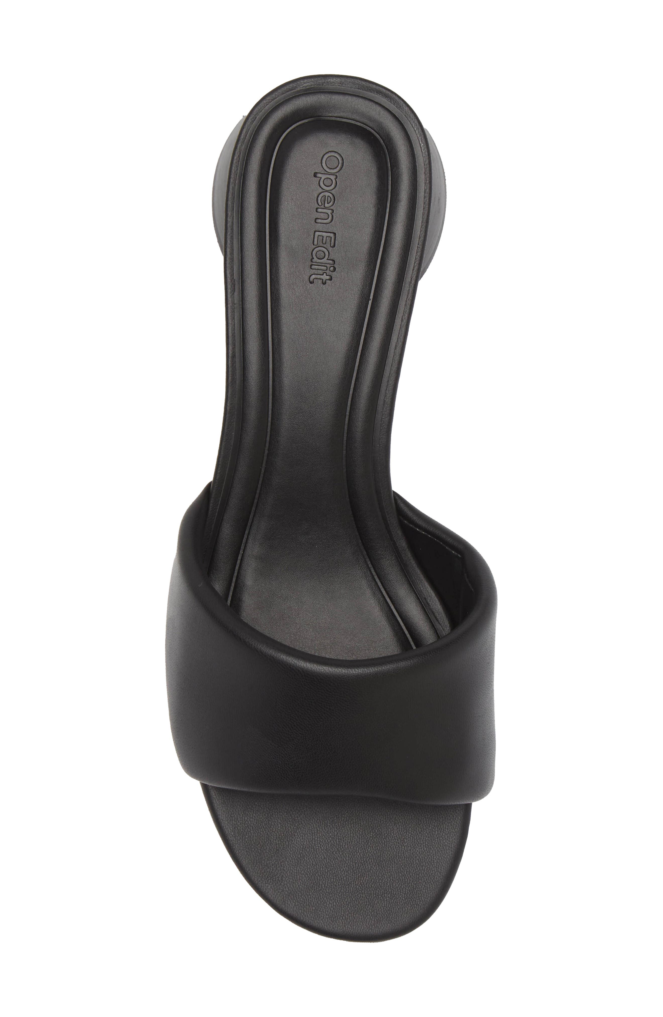 Kalani Slide Sandal, Alternate, color, BLACK