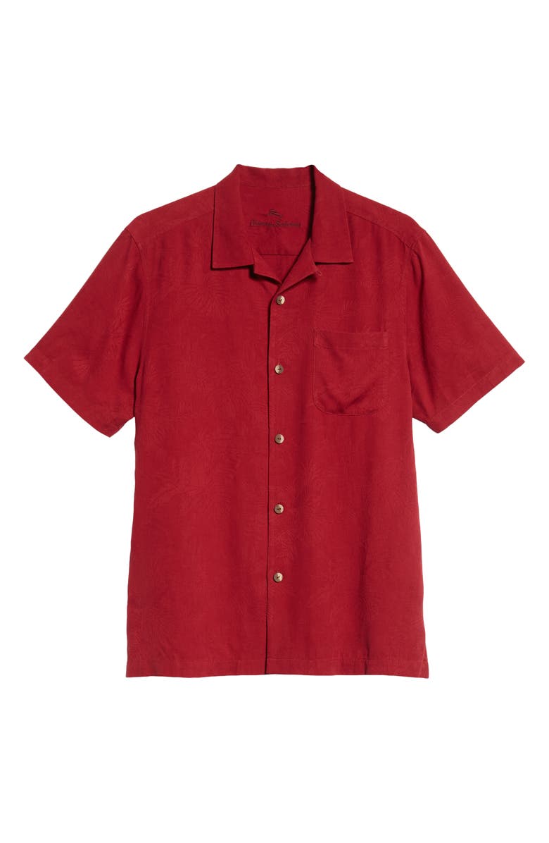 Tommy Bahama St Lucia Fronds Silk Camp Shirt, Alternate, color, 