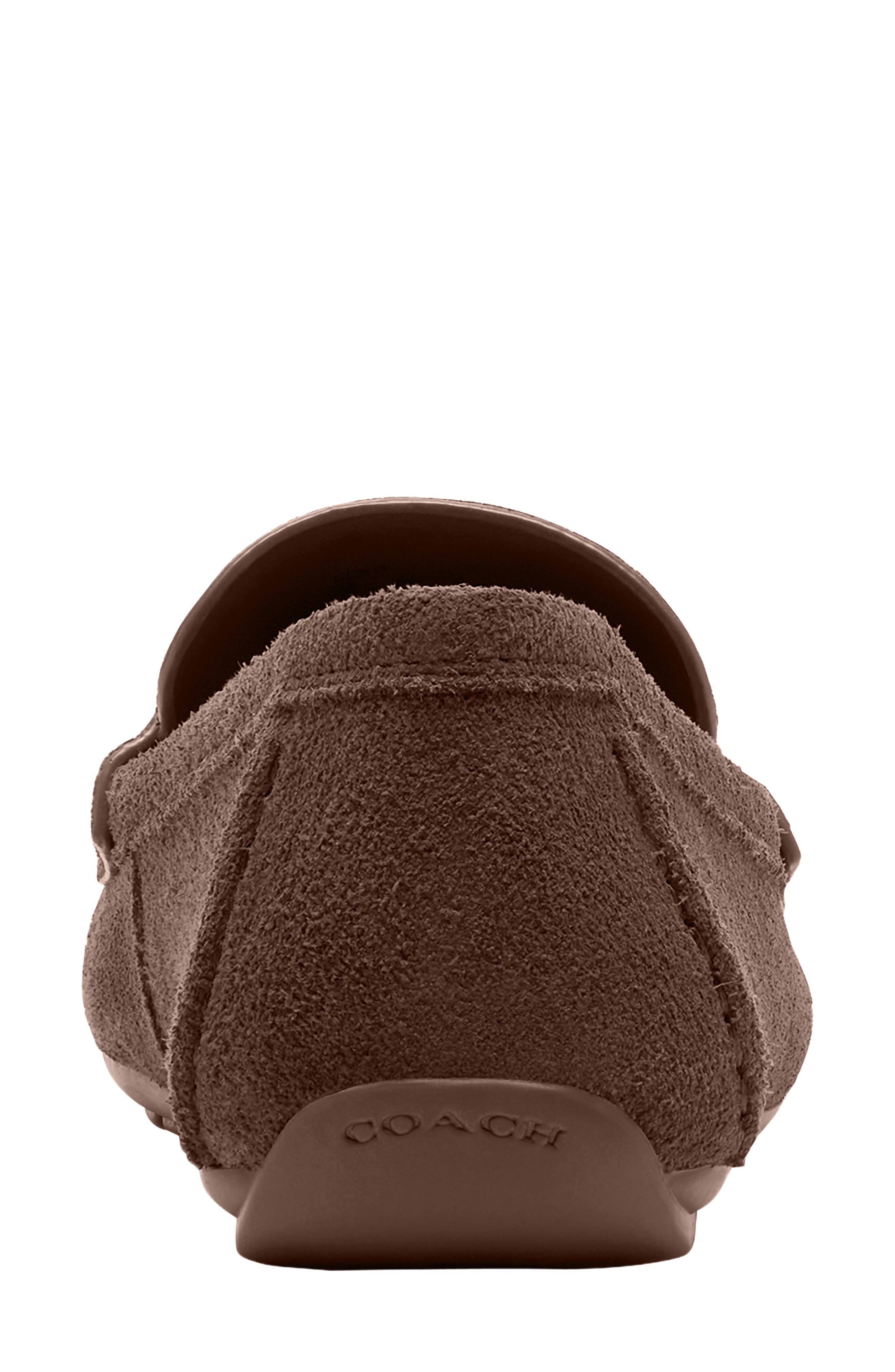 COACH Sculpted C Driving Loafer, Alternate, color, Maple