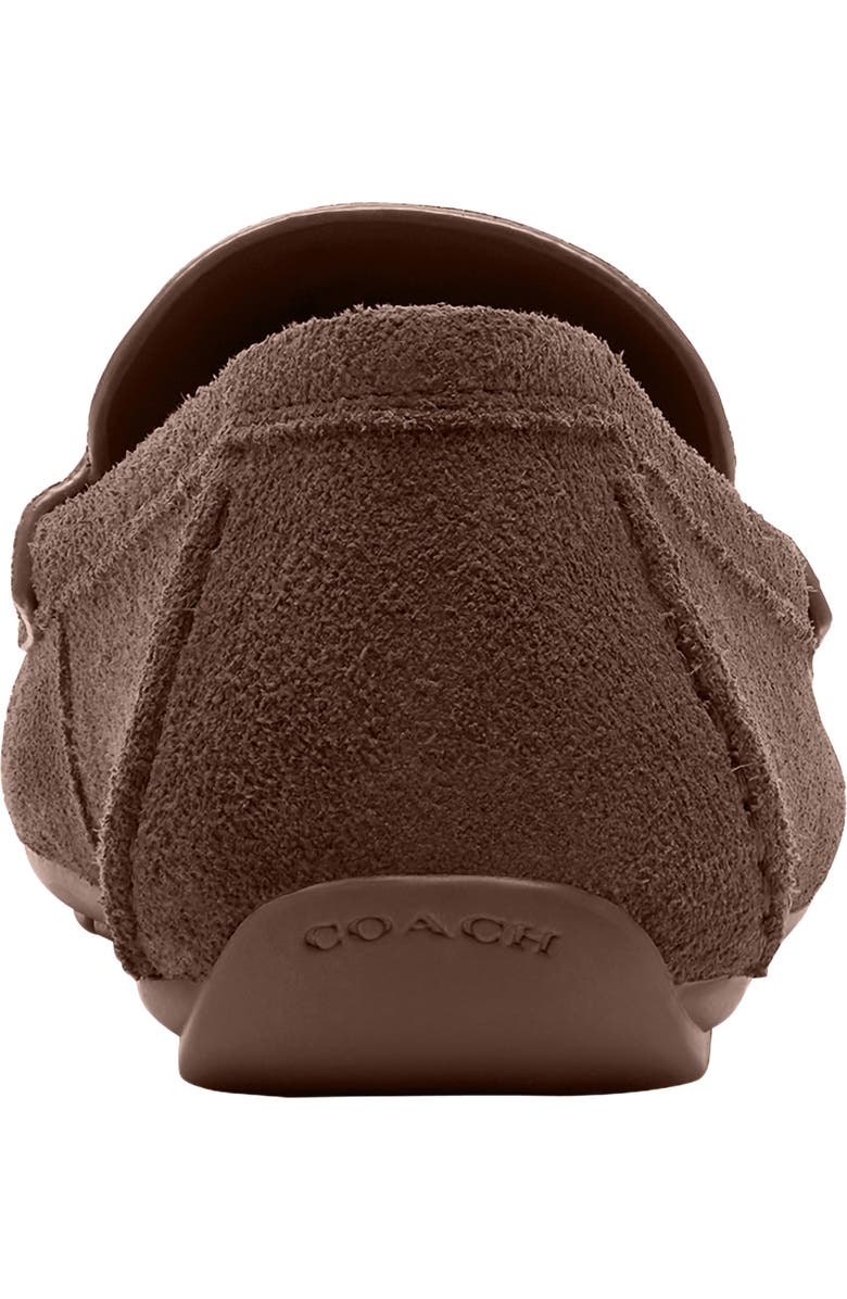 COACH Sculpted C Driving Loafer, Alternate, color, Maple