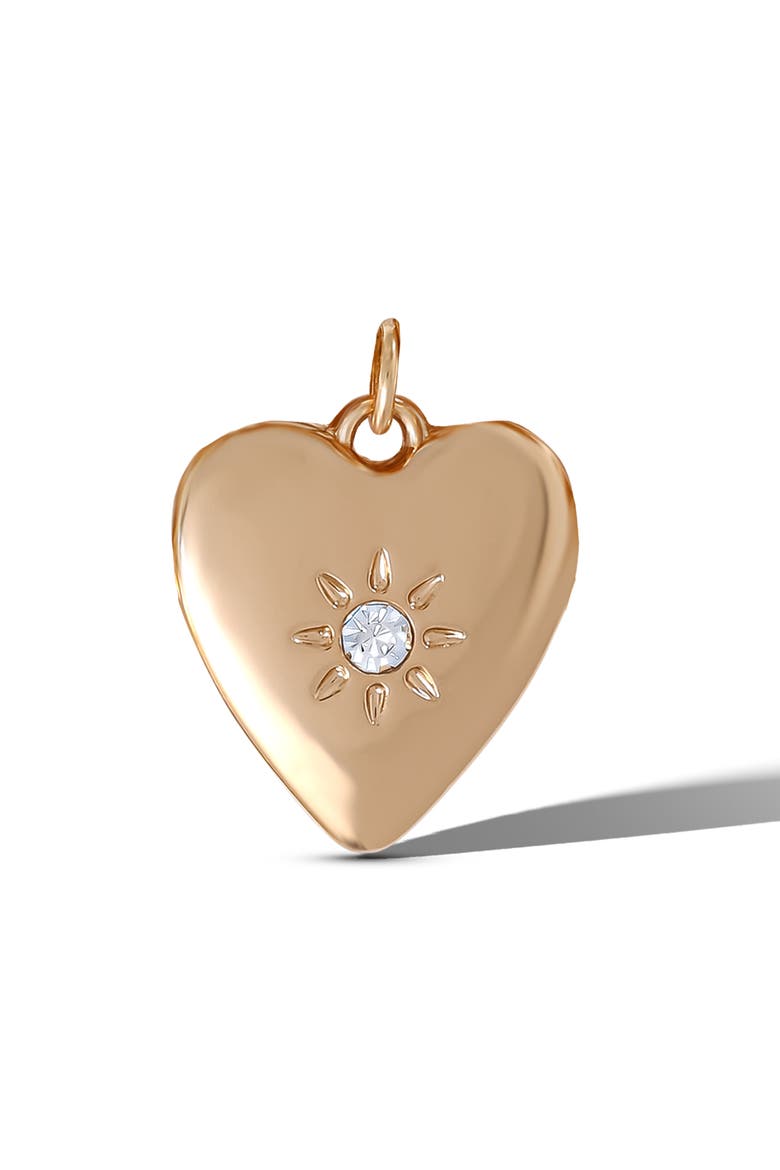 Charm Bangle Bracelet, Alternate, color, Gold