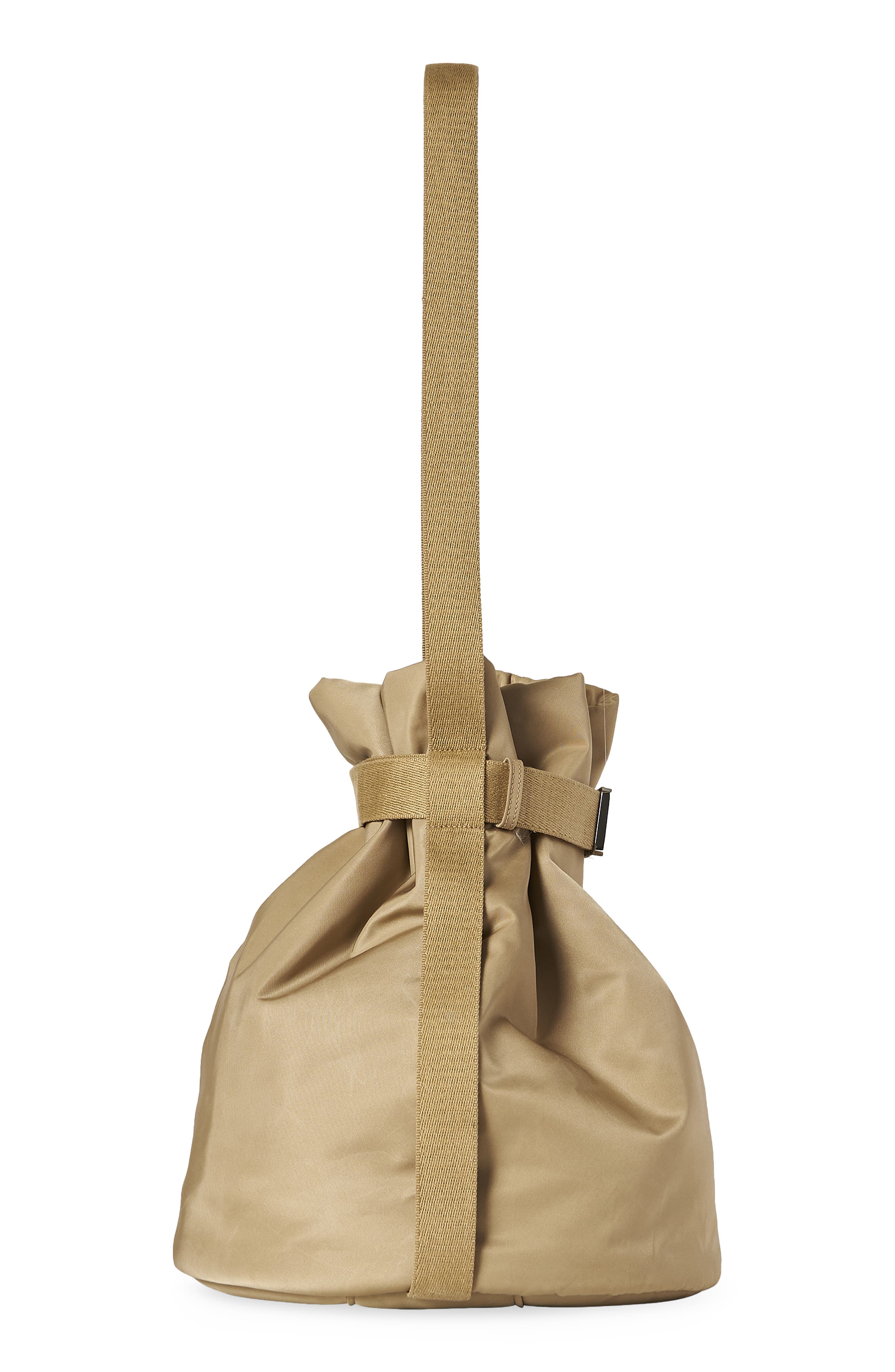 The Row Sporty Leo Nylon Bucket Bag, Alternate, color, 