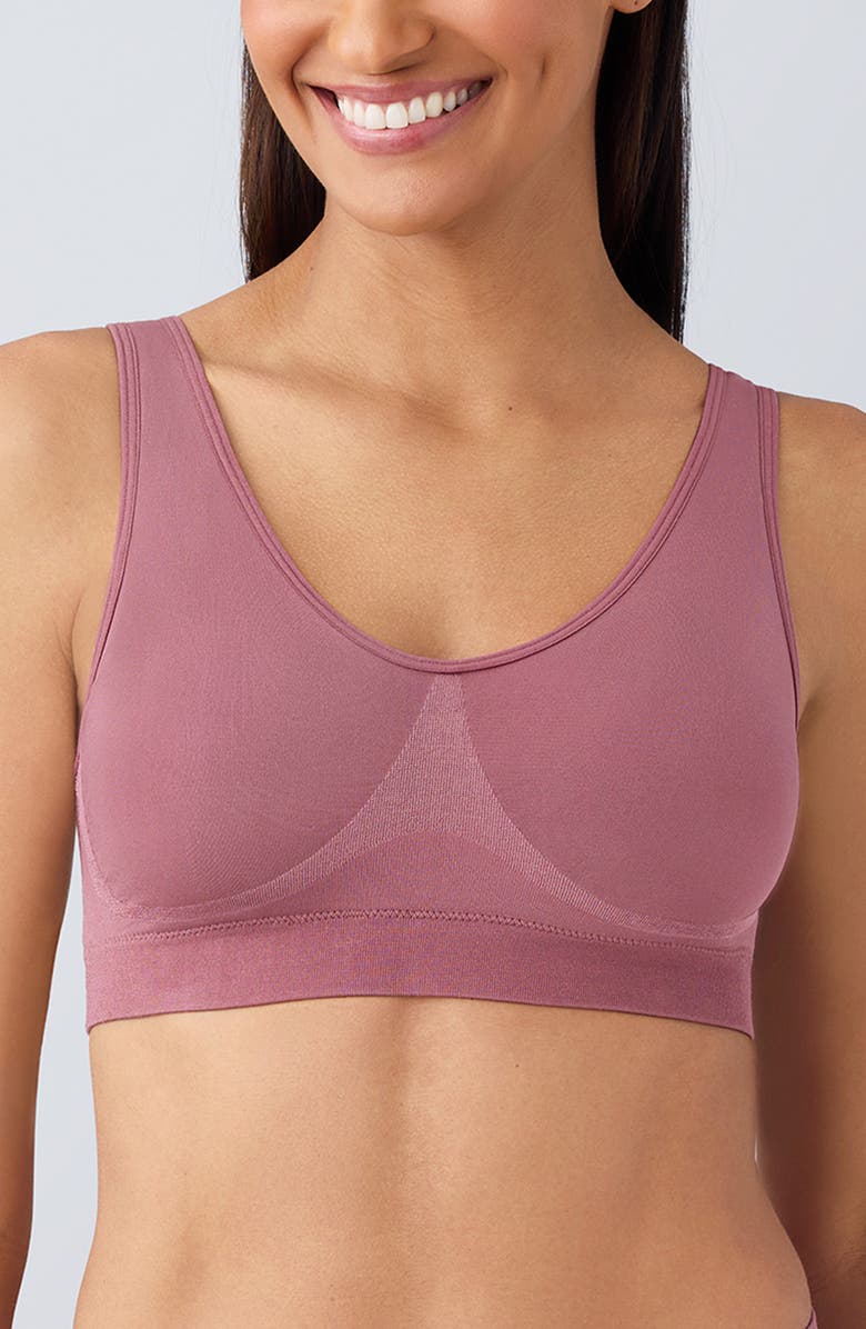 Wacoal B-Smooth<sup>®</sup> Seamless Bralette, Main, color, Rose Brown