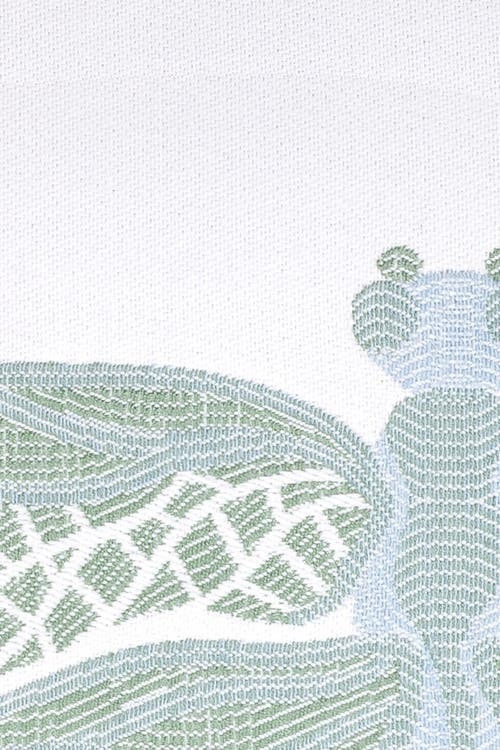 Elaine Smith Dragonfly Jacquard Indoor & Outdoor Woven Fringed Accent Pillow