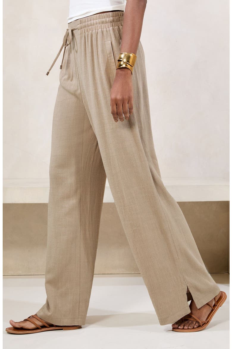 Stone Wide Leg Pants, Alternate, color, NEUTRAL