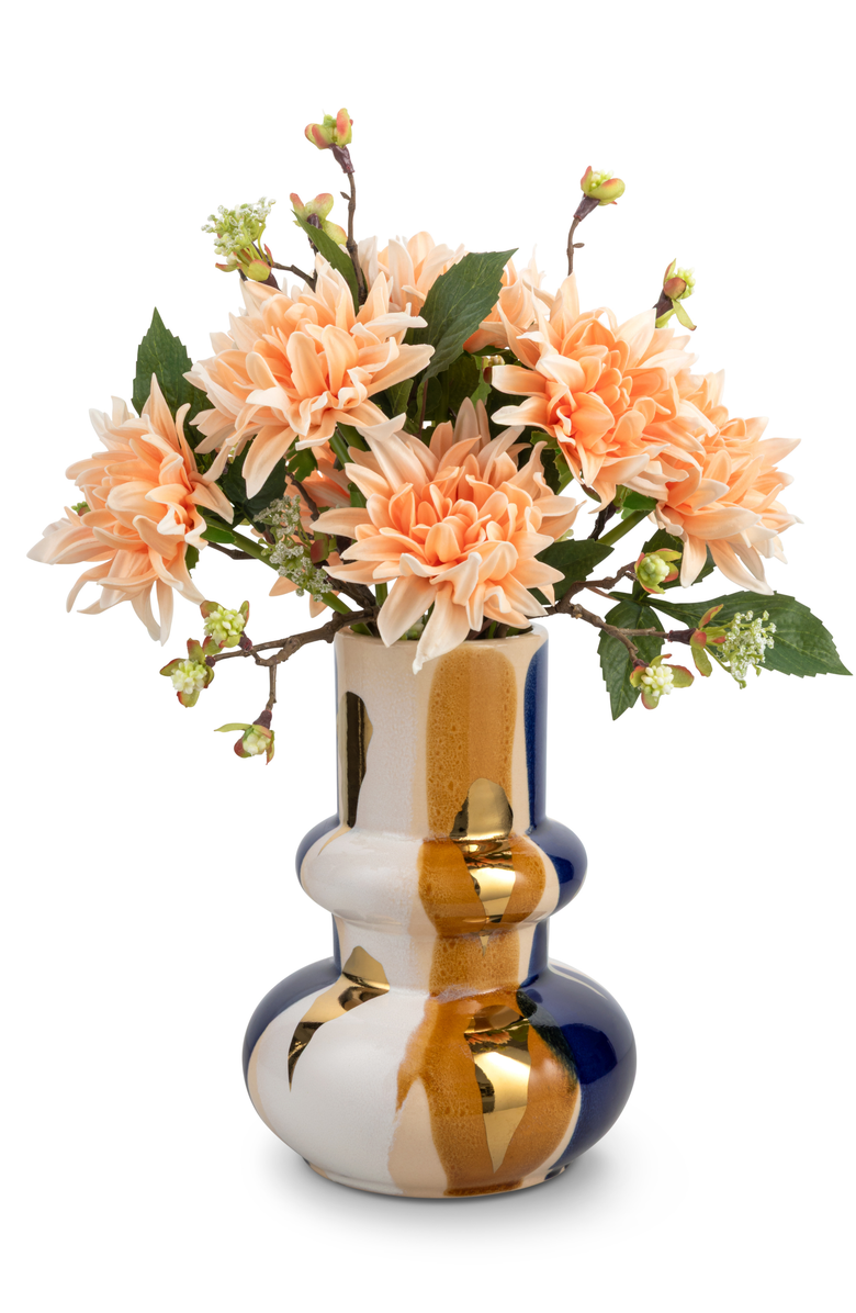 CocoBella Atelia Sola RealTouch Dahlia Arrangement, Main, color, Orange