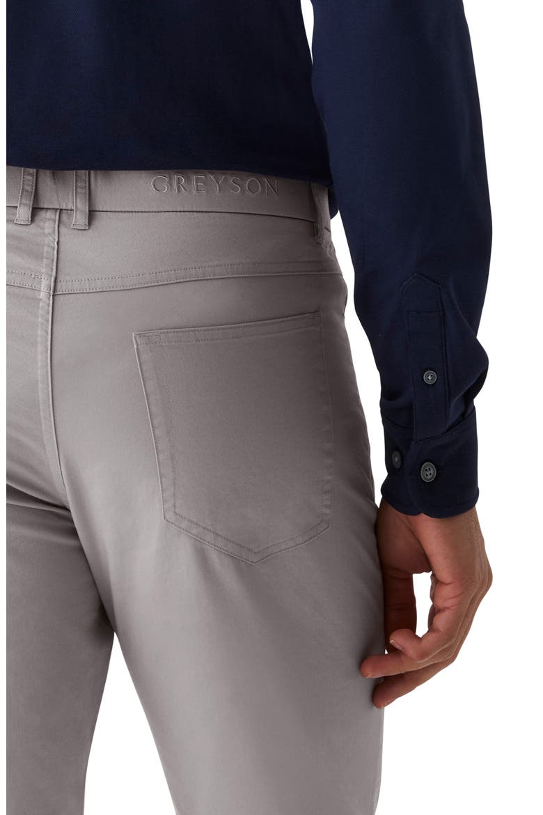 Amagansett 5-Pocket Slim Fit Pants, Alternate, color, RIVERSTONE