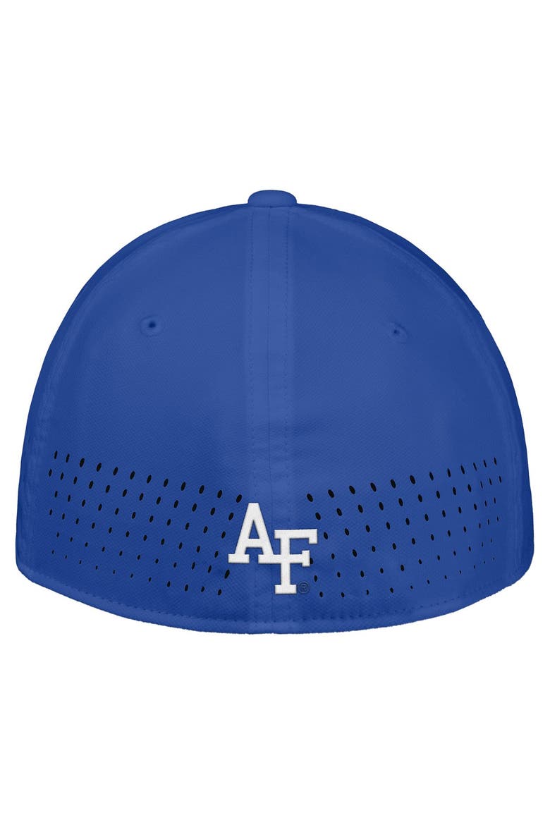 Men's Nike Royal Air Force Falcons 2026 On-Field AeroBill SwooshFlex Dri-FIT Hat, Alternate, color, Royal