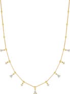 Bony Levy Mykonos Diamond Station Necklace