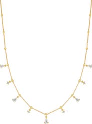 Bony Levy Mykonos Diamond Station Necklace