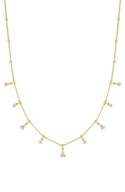 Bony Levy Mykonos Diamond Station Necklace In Brown