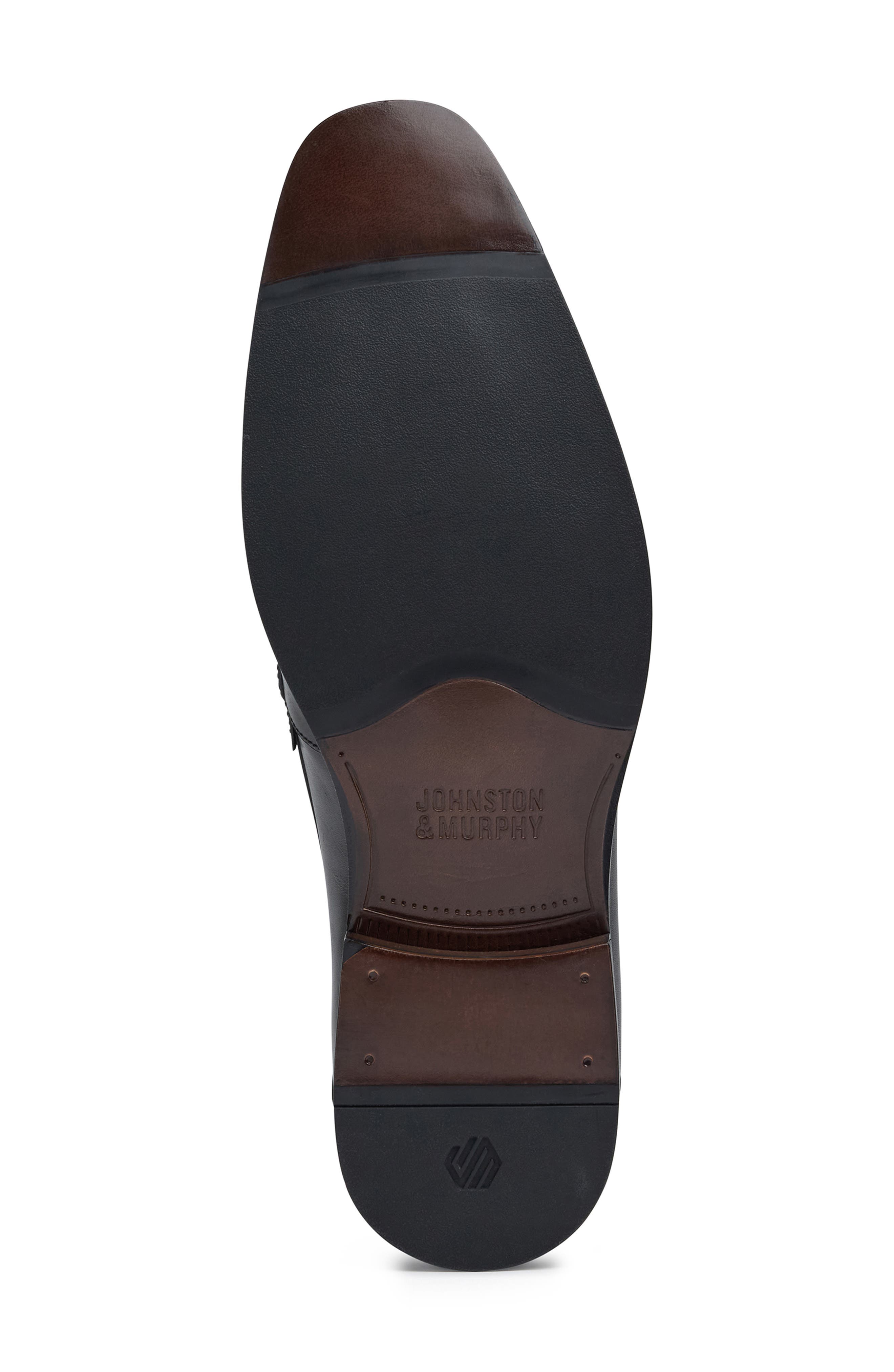 Johnston & Murphy Richland Bit Loafer, Alternate, color, Black Full Grain