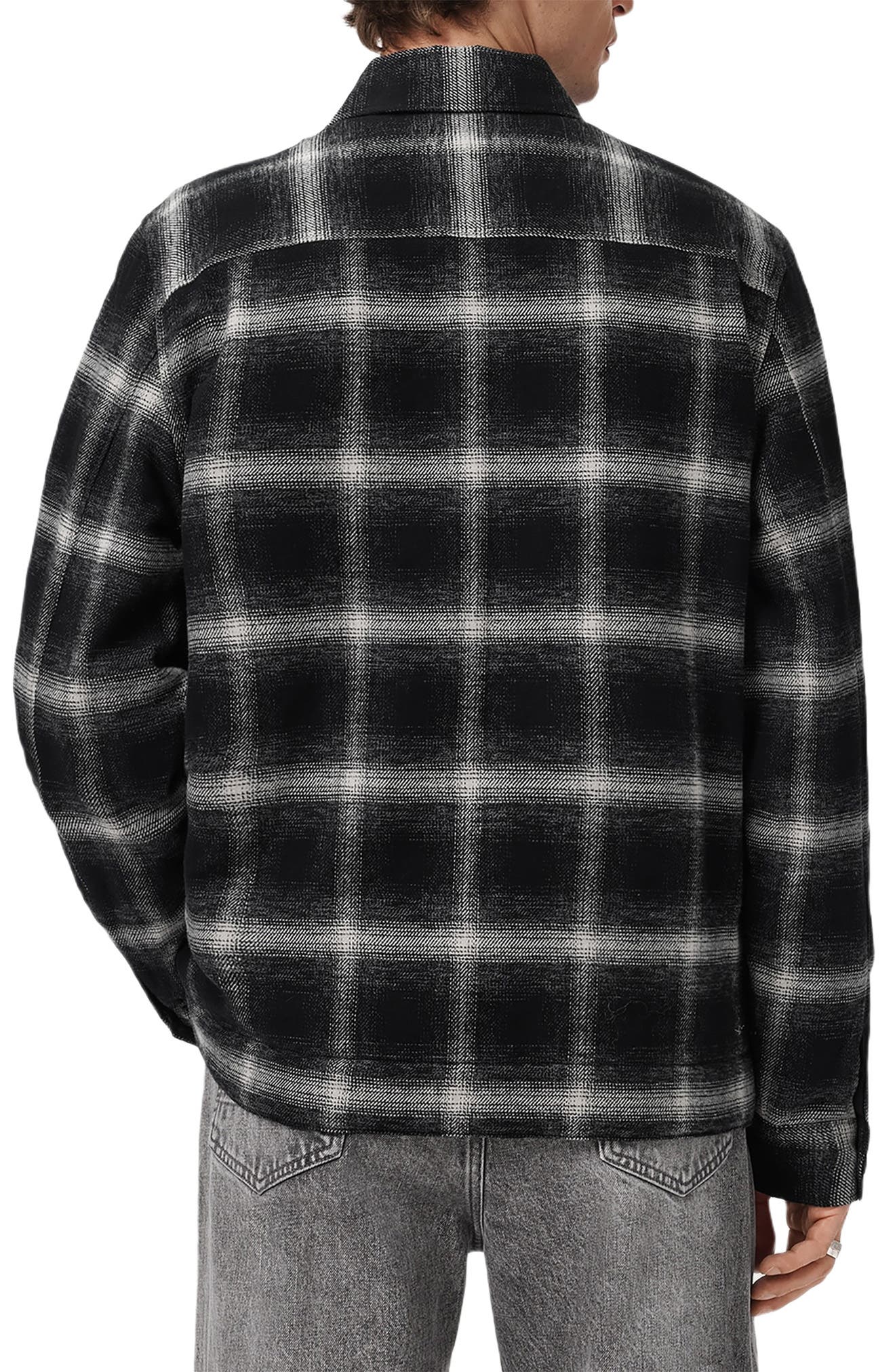 Bayo Plaid Cotton Shirt Jacket - image 2