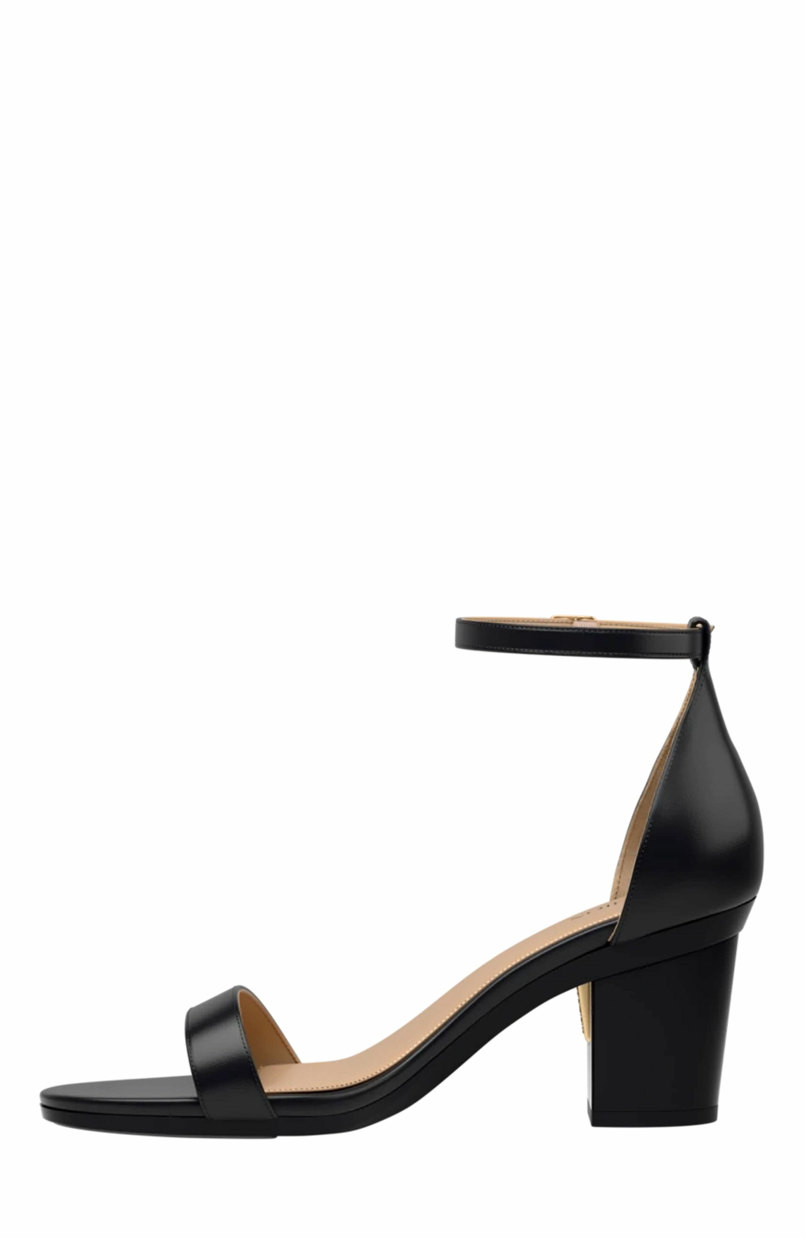 Pashion Footwear The Pashionista 3" Block Heel, Alternate, color, Coal Leather