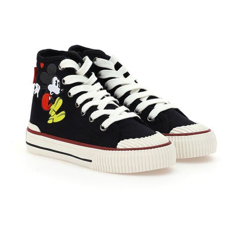 Mickey High Top Sneakers (Walker, Toddler, Little Kid & Big Kid)