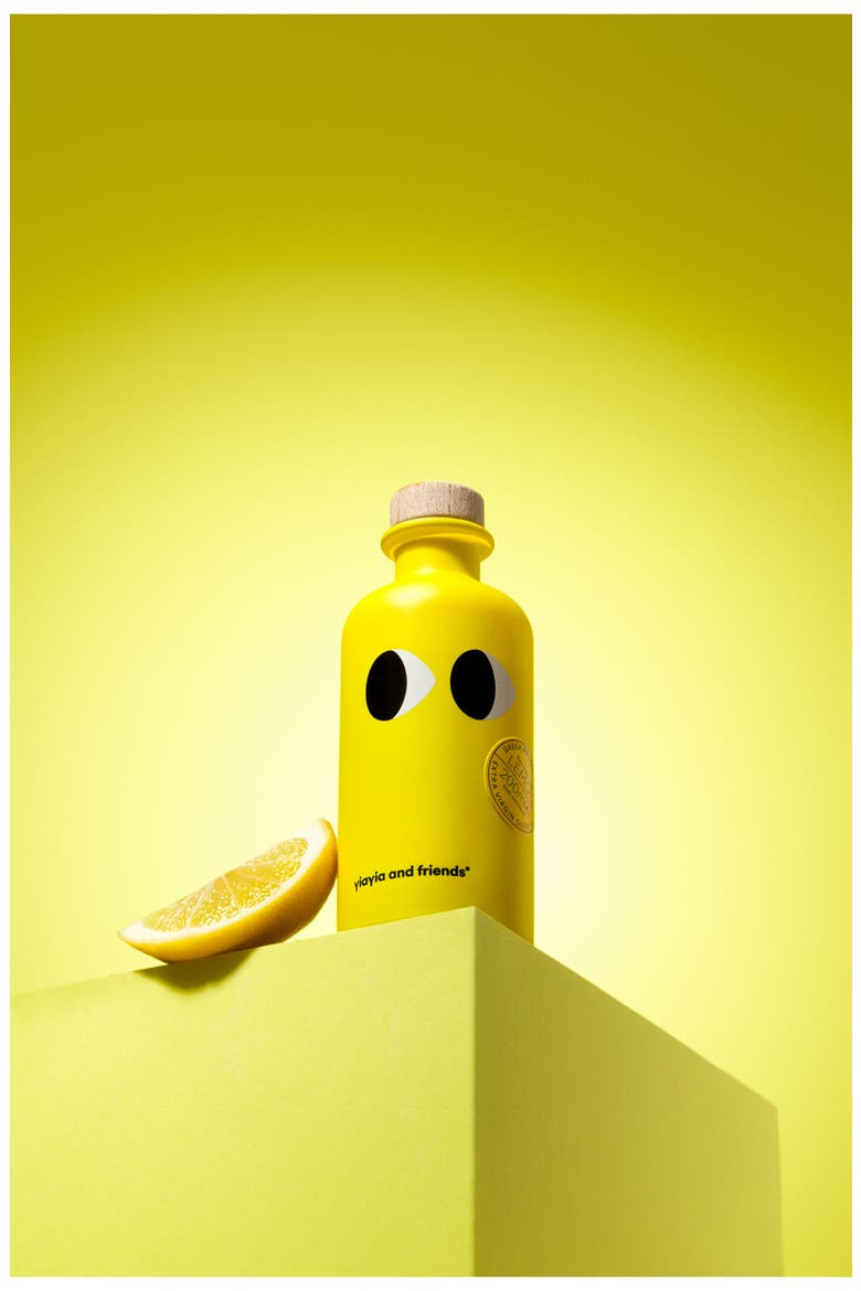 Lemon Extra Virgin Olive Oil, Alternate, color, YELLOW