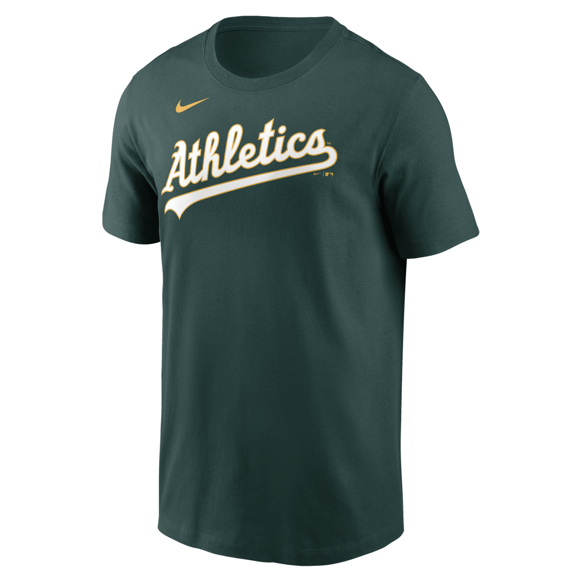 Nike Men's Nike Nick Kurtz Green Athletics Name & Number T-Shirt (Men ...