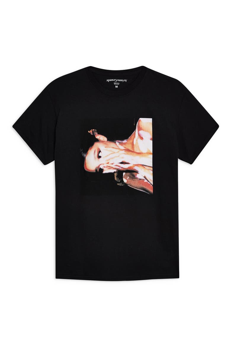 Ariana Grande Graphic T-Shirt, Alternate, color, BLACK MULTI