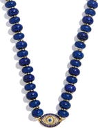 BaubleBar Leah Evil Eye Beaded Necklace