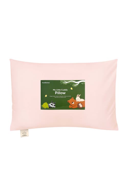 KeaBabies 1-Pack Cuddly Toddler Pillow in Mist Pink  product