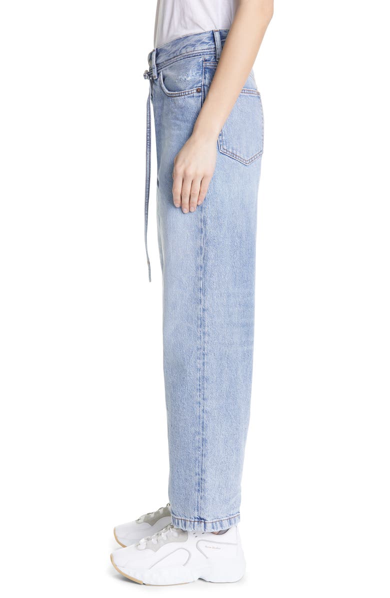 Acne Studios 1991 Toj Rigid Wide Leg Jeans, Alternate, color,