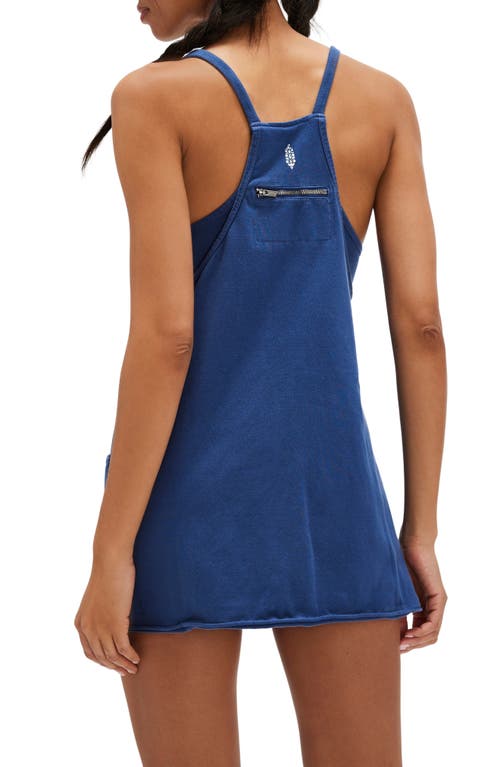 Free People Fp Movement Hot Shot Mini Sport Dress In Blue