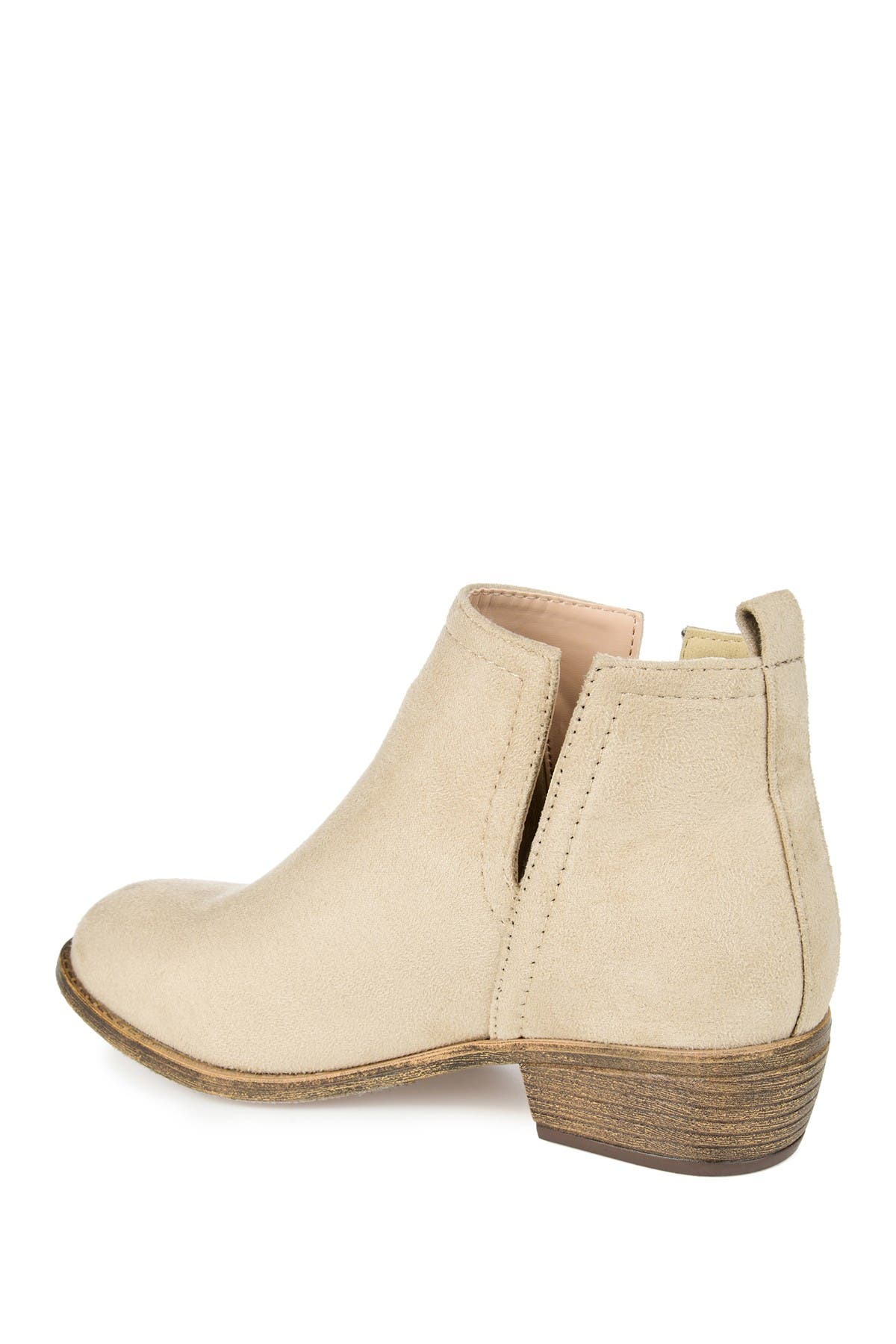 JOURNEE Rimi Split Side Bootie, Alternate, color, STONE