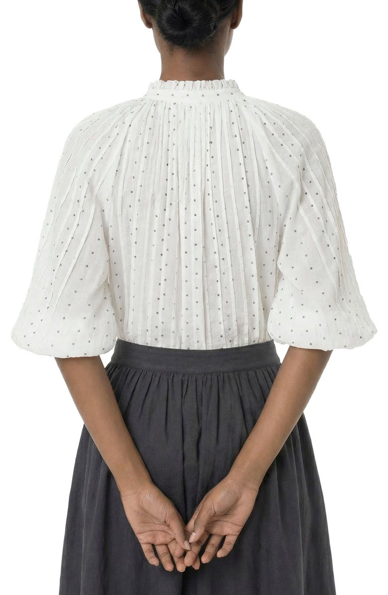 AREA STARS Maya Top, Alternate, color, White With Polka Dots