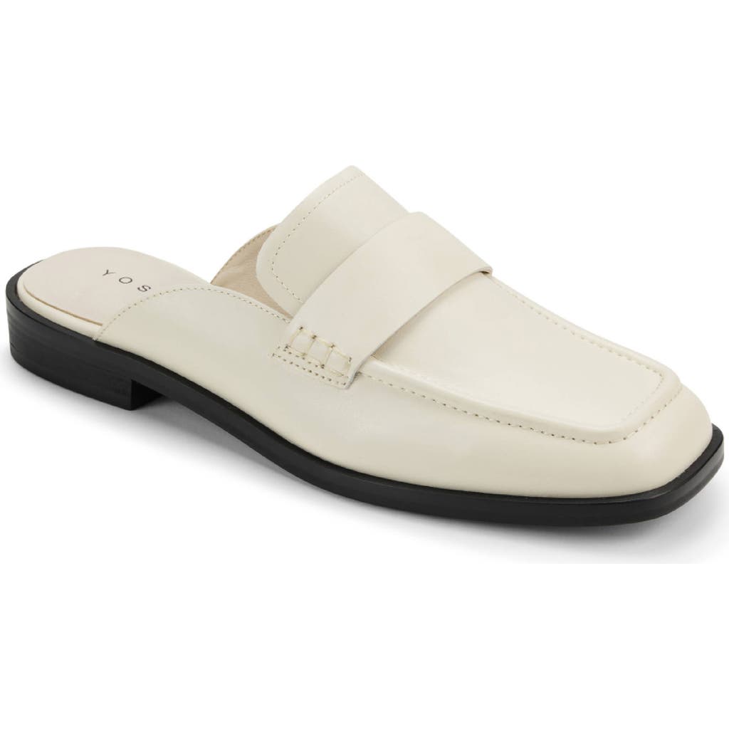 Yosi Samra Odessa Loafer Mule In Bone