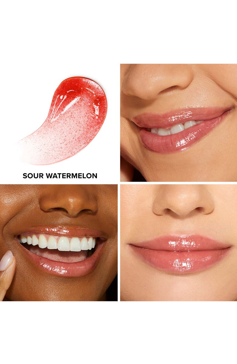 Too Faced Kissing Jelly Favorites Lip Oil Gloss Set $44 Value, Alternate, color, Sour Watermelon And Bubblegum