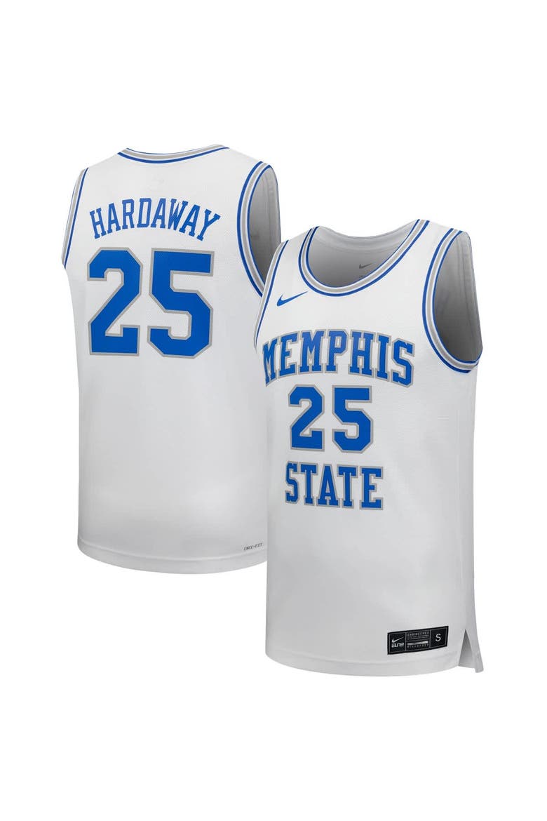 Men's Nike Penny Hardaway White Memphis Tigers Home Replica Basketball Jersey, Main, color, White