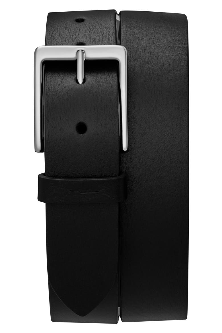 Lightning Bolt Keeper Belt, Main, color, BLACK