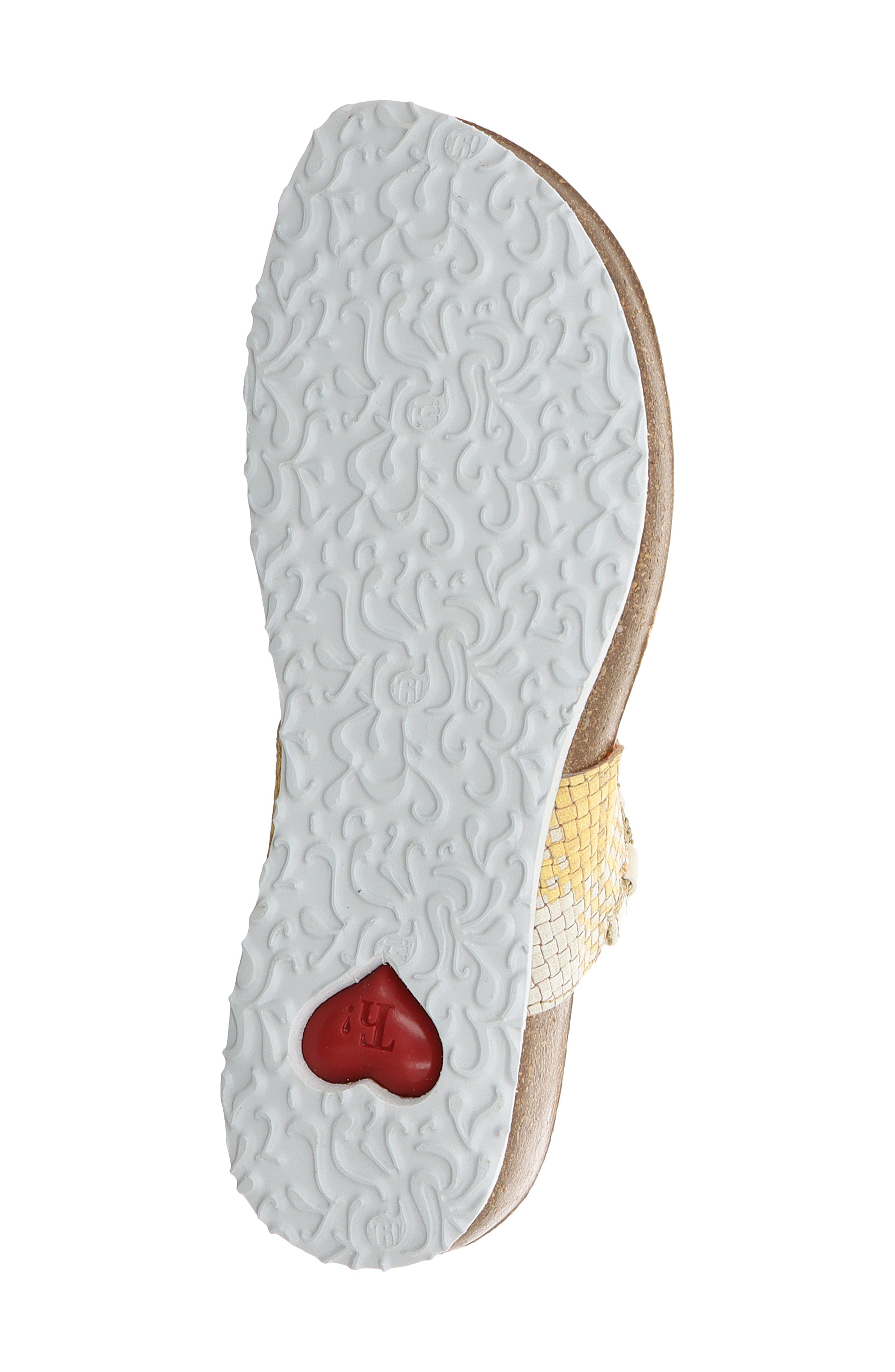 Think! Julia Rope Flip Flop, Alternate, color, Sand Combo