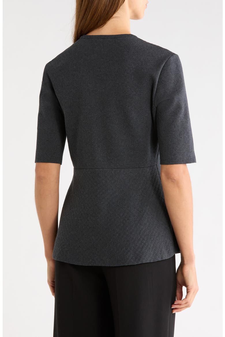 Wes Mini Check Top, Alternate, color, CHARCOAL